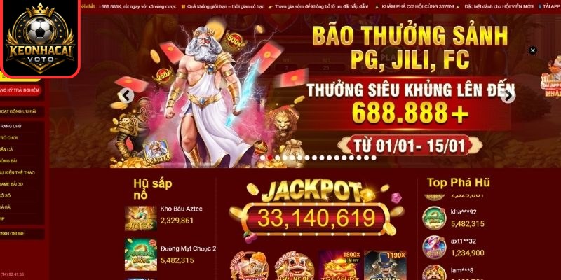 Nhà cái 33Win uy tín với tiêu chuẩn cao