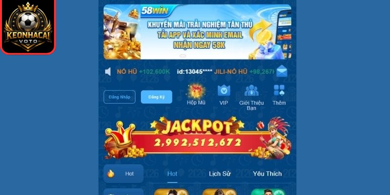 Giai đoạn khởi đầu của 58Win