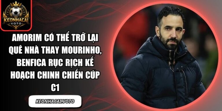 Amorim có thể trở lại quê nhà thay Mourinho