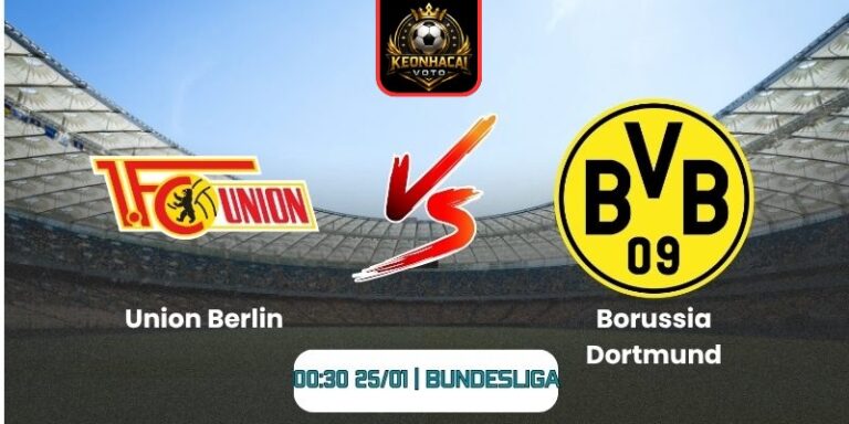 Soi kèo nhận định trận Union Berlin vs Borussia Dortmund