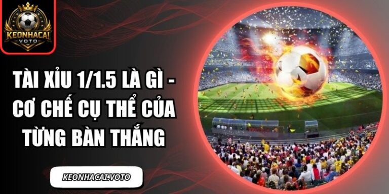 Tài xỉu 1/1.5 là gì