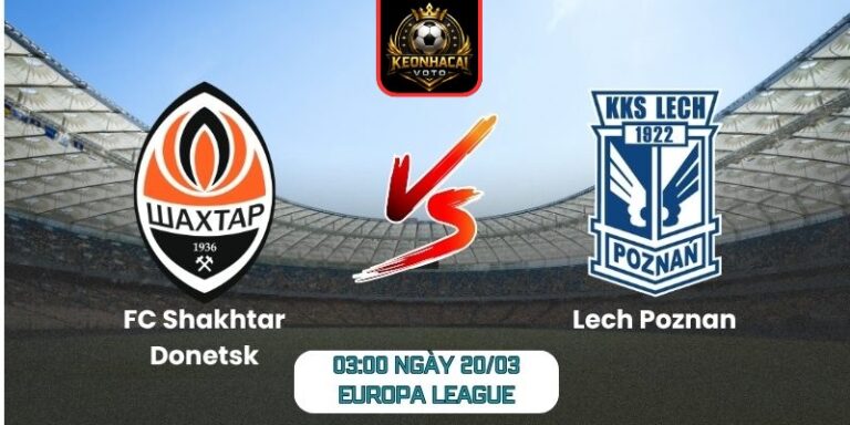 FC Shakhtar Donetsk vs Lech Poznan