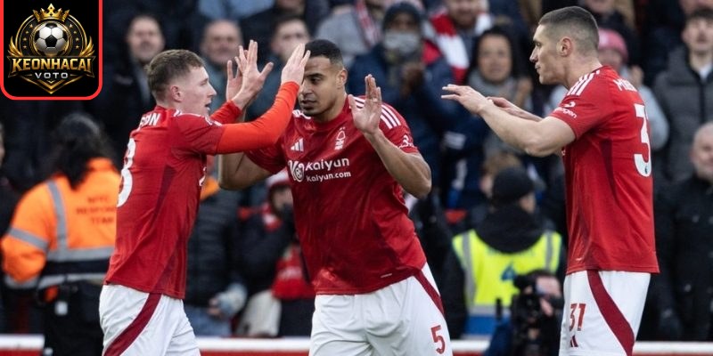 Nottingham Forest áp đảo thế trận nhưng thiếu hiệu quả