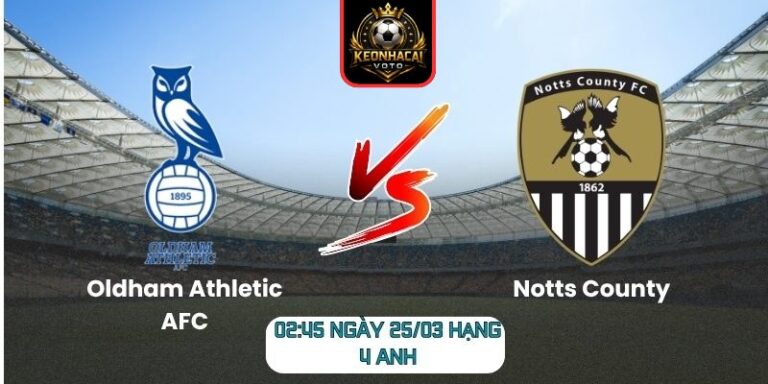 Oldham Athletic AFC vs Notts County