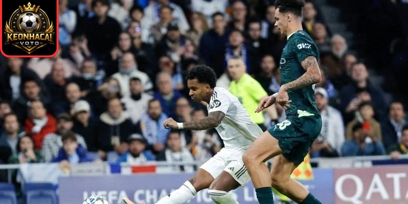 Thế trận kiểm soát của Real Madrid trong hiệp hai