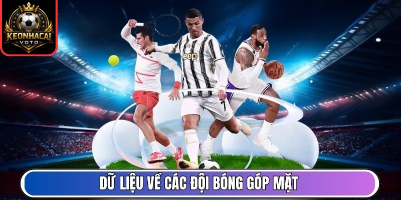 Dữ liệu về các đội bóng góp mặt