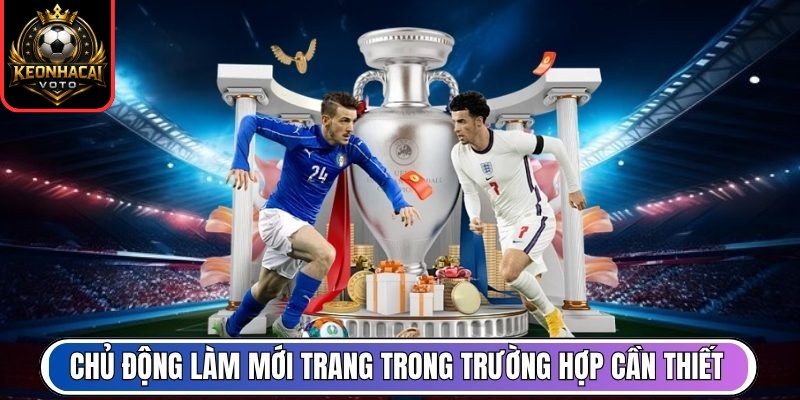 Chủ động làm mới trang trong trường hợp cần thiết