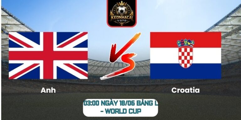 Anh vs Croatia