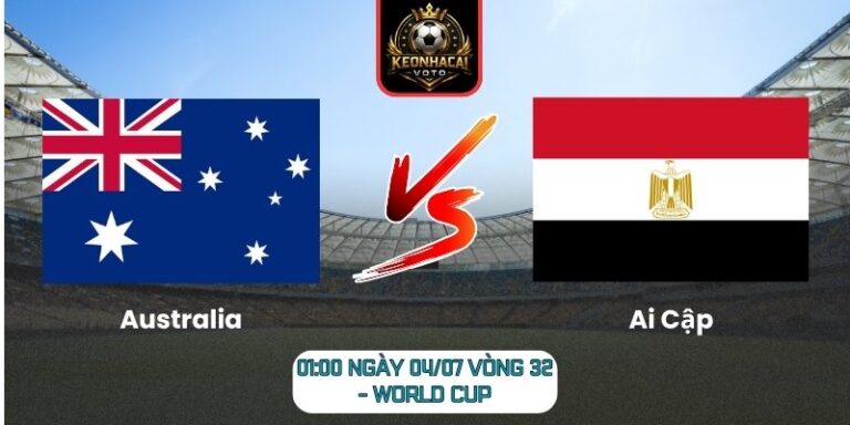 Australia vs Ai Cập