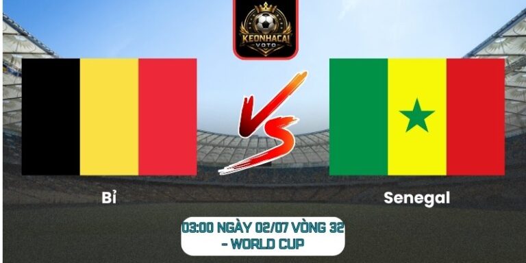 Bỉ vs Senegal