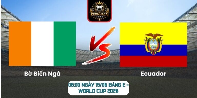 Bờ Biển Ngà vs Ecuador