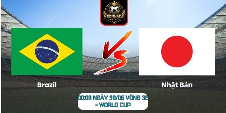 Brazil vs Nhật Bản