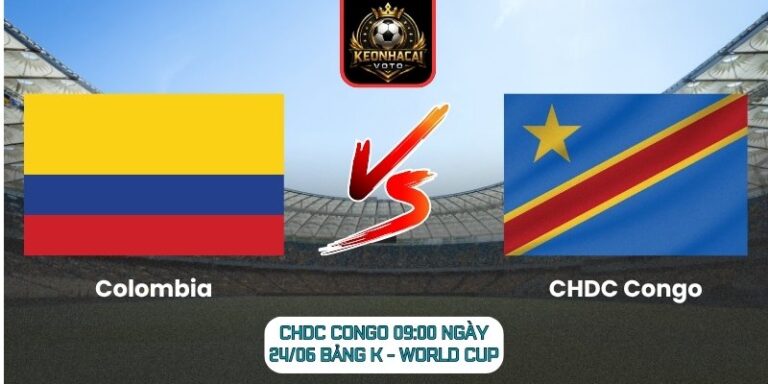 Colombia vs CHDC Congo