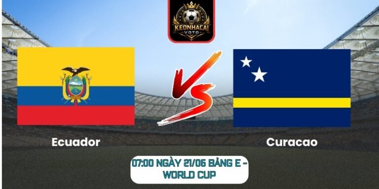 Ecuador vs Curacao