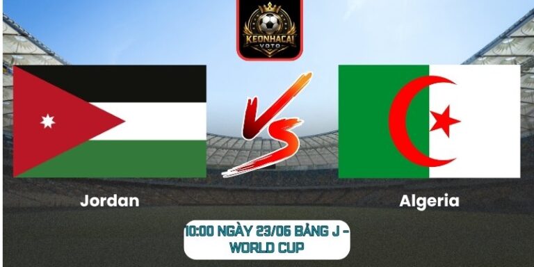 Jordan vs Algeria