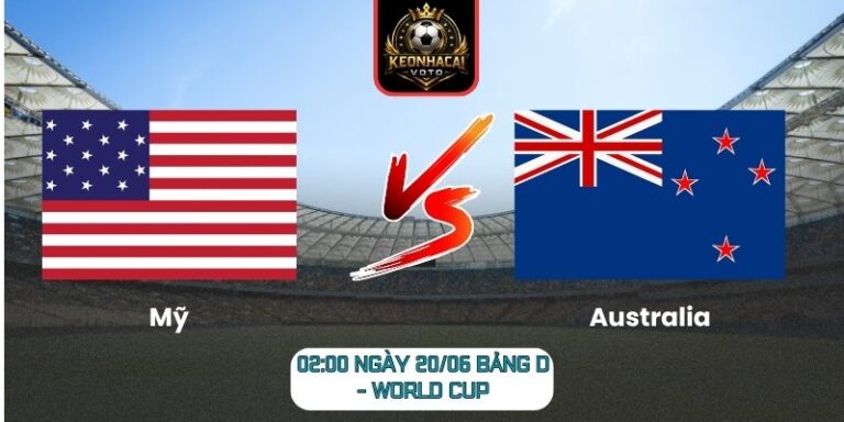 Mỹ vs Australia