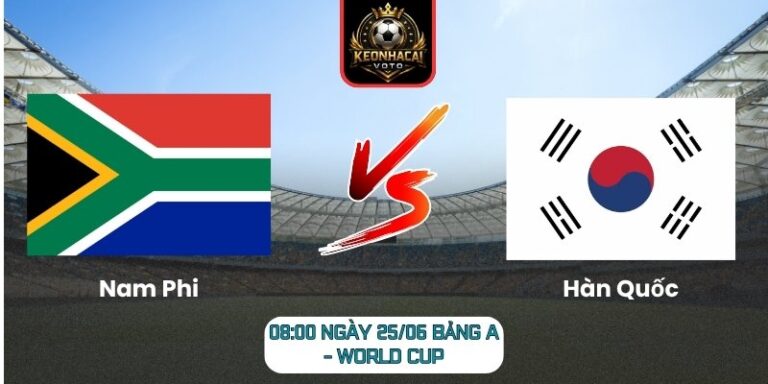 Nam Phi vs Hàn Quốc