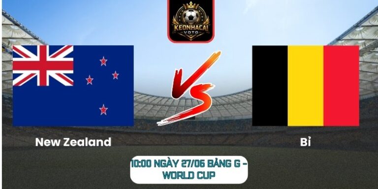 New Zealand vs Bỉ