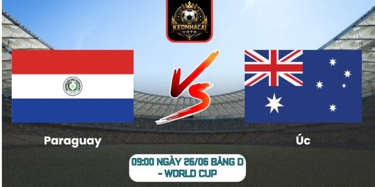 Paraguay vs Úc