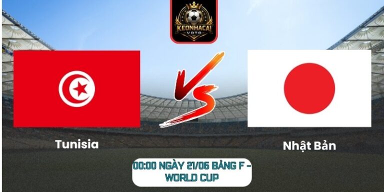 Tunisia vs Nhật Bản